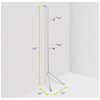Delta Cycle 2 Bike Gravity Pole Stand - SILVER/GREY RS6100