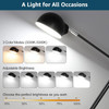 Mlambert 3 Color in 1 LED Desk Lamp with USB Charging Port, Fully Dimmable