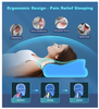 Emircey Adjustable Neck Memory Foam Pillows WHITE SMALL/STANDARD EDK010RQ