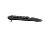 Logitech Wave Keys Wireless Ergonomic Keyboard with Cushioned Palm Rest,