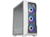 Cooler Master TD500 Mesh V2 White Gaming Airflow ATX Mid-Tower Case, Polygonal