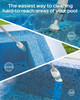 WYBOT 2023 Upgrade Handheld Pool Vacuum with Telescopic Pole - White