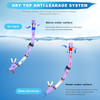 Zipoute Snorkel Dry Top Snorkeling Gear for Adults Panoramic Anti-Leak - PURPLE