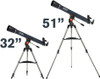 Celestron AstroMaster 90AZ Refractor Telescope for Beginners 21063