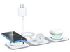 RTOPS W312 Magnetic Travel Wireless 3 in 1 Charging Station White