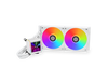 LIAN LI Galahad II LCD 280 White Liquid Cooler - GA2ALCD28W