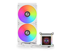 LIAN LI Galahad II LCD 280 White Liquid Cooler - GA2ALCD28W