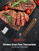 Meat Thermometer Wireless Paris Rhone 263ft Smart Meat Thermometer - BROWN