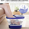 HOSPAN FS02A 2023.8 Upgrade Collapsible FootSpa Electric Rotary Massage - PURPLE
