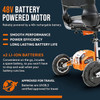 SuperHandy 3 Wheel Folding Mobility Scooter Electric Long Range GUT140 - Orange