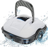 WYBOT Cordless Pool Vacuum with Updated Battery Up to 100Mins Runtime - WHITE