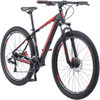 Schwinn Bonafide Mountain Bike, 24 Speed, 29 Inch Wheels - Matte Black/Red