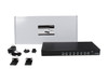 StarTech.com SV831DUSBU 8 Port 1U Rack Mount USB KVM Switch with OSD
