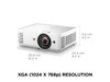 ViewSonic PS502X 4000 Lumens XGA HDMI Short Throw Projector for Education and