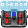 TISSCARE 212 Shiatsu Massage Foot Massager Machine - Upgrade Gray