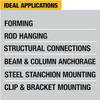 DEWALT 20V MAX* XR Rotary Hammer Drill D-Handle 1-Inch Tool Only - BLACK/YELLOW
