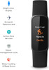 Fitbit Luxe-Fitness Wellness-Tracker Stress Management Sleep-Tracking FB422BKBK