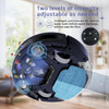 GTTVO 2 in 1 Mopping Robot Vacuum Cleaner with Quiet Multiple Cleaning Mode BLUE