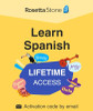 Rosetta Stone Learn Spanish| Lifetime Access | PC/Mac/iOS/Android [Online Code]