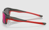 OAKLEY Man Sunglasses Polished - OO9247- Oored Irid Polarized / Grey Smoke