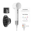 LAIFEN Hair Dryer Swift SE, 200 Million Negative Ionic Blow Dryer, 1400W - WHITE