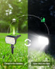 Kaxiida Solar Spot Lights Outdoor Waterproof, 3 Lighting Pack of 6 W131 - WHITE