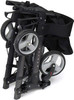 HealthSmart Walker Rollator With Seat And Backrest 501-5012-0200 - Black
