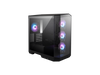 MSI MAG PANO M100R PZ Micro-ATX PC Case - Supports Back-Connect Motherboard, 4