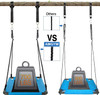 Albott 60" Platform Tree Swing 700lbs Rectangular Swing Kids and Adults - BLUE