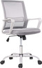 SMUG Ergonomic Mid Back Breathable Mesh Swivel Desk Chair - Gray