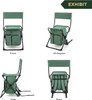 ARROWHEAD OUTDOOR KKS0276U Multi-Function 3-in-1 Compact Camp Chair - GREEN