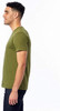 01070C Hanes Alternative Cool Blank Short Sleeve Go-To Tee Army L