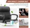 OLIXIS Office Chair MidBack Computer Desk Chair with Armrests C-2639-BK - Black