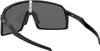 OAKLEY OO9406 Sutro Rectangular Sunglasses-Prizm Black lens/Polished Black frame