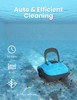 WYBOT Osprey200 Cordless Robotic Pool Cleane, 180μm Fine Filter WY1102 - Blue
