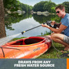 WORX Hydroshot 20V PowerShare 2.0 Ah 320 PSI Cordless Power Cleaner-ORANGE/BLACK
