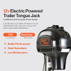 SuperHandy Trailer Power Tongue Jack Electric A-Frame 3500LBS GUT045 - BLACK