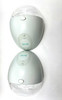 Elvie Breast Pump Double, Wearable Breast Pump EP01-02-M - White