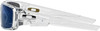 Oakley Crankshaft Rectangular Sunglasses OO9239-04 - ICE IRIDIUM/POLISHED CLEAR