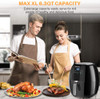 Secura Max 6.3Qt, 1700W 10-in-1 Digital Hot Air Fryer - BLACK