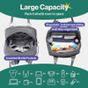 BabbleRoo Diaper Bag Backpack Multi function Waterproof BBR139 - DARK GREY