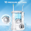 ATMOKO Water Flosser, ATMOKO 600ml Oral Irrigator & Electric Toothbrush - WHITE