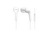 KOSS White 189585 Binaural In Ear Bud with Mic White