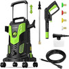 PAXCESS HWY23E 3,000 PSI Electric Power Washer with 4 Nozzles - BLACK/GREEN