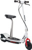 Razor E200S Electric Scooter for Kids Ages 13+ 8" Pneumatic Tires, 200W -WHITE