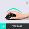 Logitech MK345 Wireless Combo Full-Sized Keyboard and Right-Handed Mouse - Black