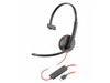 Poly Blackwire 3210 Headset - Mono - USB Type C - Wired - 32 Ohm - 20 Hz - 20