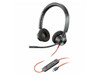 Poly Blackwire 3320 Headset - Stereo - USB Type C, Mini-phone (3.5mm) - Wired -