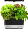 AeroGarden Harvest With Heirloom Salad Greens Pod Kit 6-Pod 100690 - Black