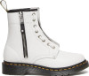 1460TZ Dr. Martens Women's 1460 Twin Zip Leather Lace Up Boots White/Sendal 11